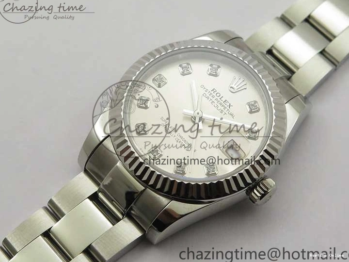 0214 Datejust 31mm 278271 SS BP Maker Best Edition Silver Crystal Dial on Oyster Bracelet Affordable 2745